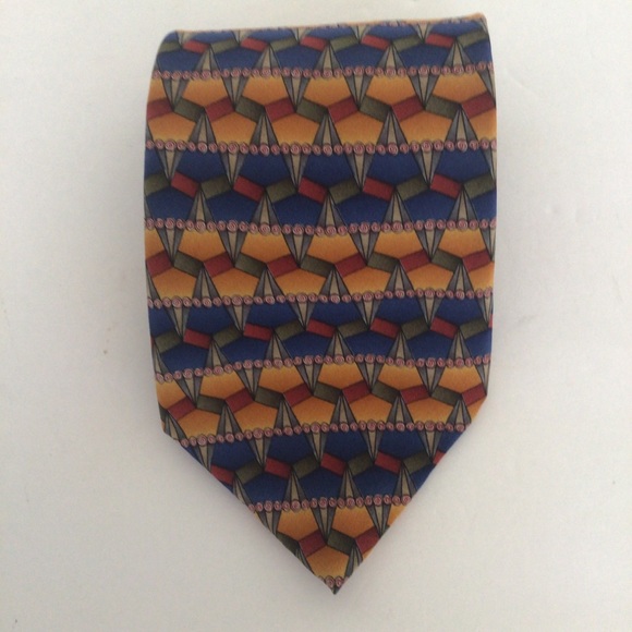 JERRY GARCIA PATTERNED SILK TIE - Picture 3 of 9